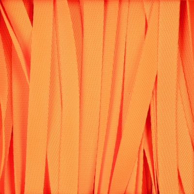 Стропа текстильная Fune 10 S, оранжевый неон, 30 см, оранжевый, полиэстер