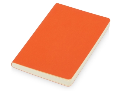 Блокнот А6 «Softy 2.0», оранжевый, кожзам