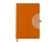 Ежедневник недатированный А5 "Bosforo", оранжевый, кожзам, soft touch