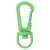 Застежка-карабин Snap Hook, S, зеленый неон, зеленый